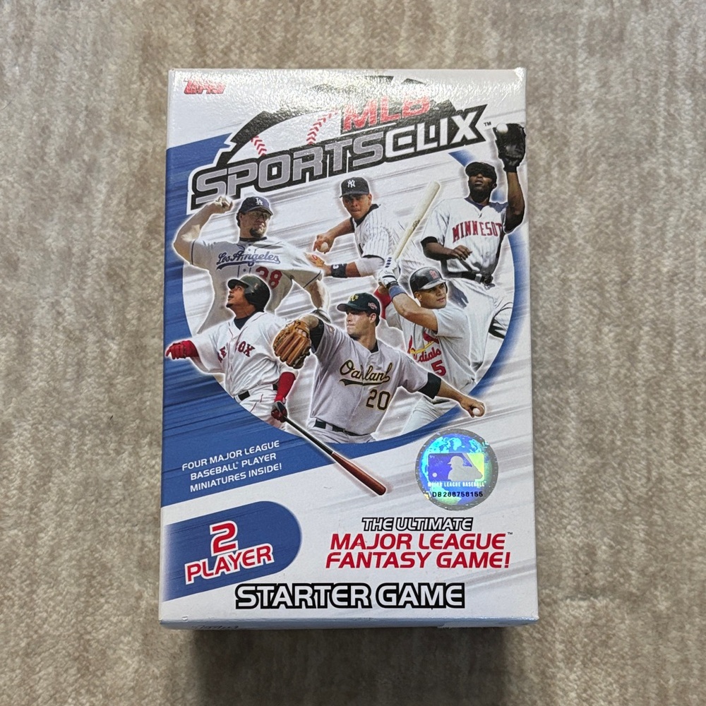 Major League Sportsclix Fantasy Starter Game - White/Blue